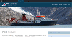 Desktop Screenshot of briese-research.de